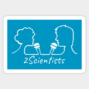 2Scientists logo - the light side Sticker